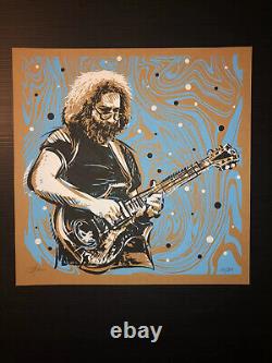 Jerry Garcia Art Poster Print Variant S/N Only 24! Grateful Dead RARE Lmtd Edtn