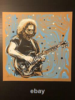 Jerry Garcia Art Poster Print Variant S/N Only 24! Grateful Dead RARE Lmtd Edtn