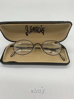 Jerry Garcia Glasses Frames New with Case Tagged Rare Grateful Dead