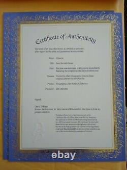 Jerry Garcia RARE PRESS Proof Race Record Dream Grateful Dead COA DB Artworks