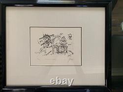 Jerry Garcia Rare Artwork Limited Edition Offset Lithograph Grandma's House
