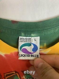 Liquid Blue Lithuania Basketball 1996 Grateful Dead Tiedye Rare Vintage XL