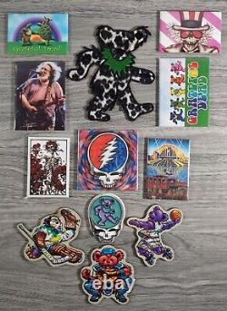 Lot of 12 Grateful Dead Magnets Official GDP Deadhead Gifts RARE, HTF Garcia