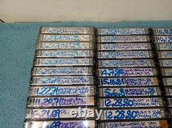 Lot of 54 Grateful Dead Live Cassette Tapes 1967 1988 RARE