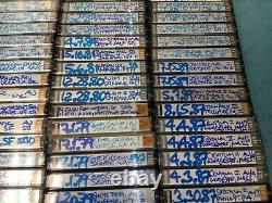 Lot of 54 Grateful Dead Live Cassette Tapes 1967 1988 RARE