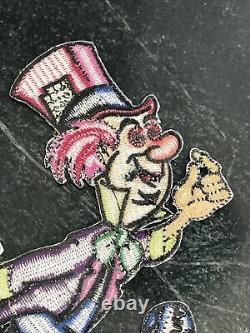 Mad Hatter LSD Blotter Grateful Dead Patch Rare 5 Iron On Vtg Mark McCloud Art