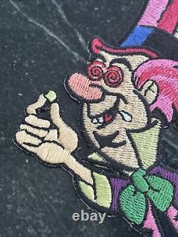 Mad Hatter LSD Blotter Grateful Dead Patch Rare 5 Iron On Vtg Mark McCloud Art