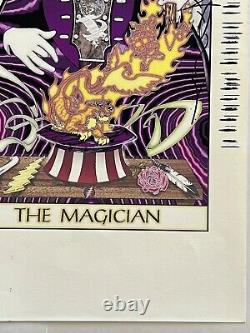 Mikio Grateful Dead Rare Print from 1995 of Jerry Garcia The Magician Signed