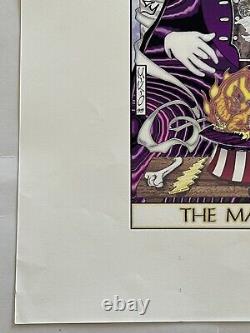 Mikio Grateful Dead Rare Print from 1995 of Jerry Garcia The Magician Signed