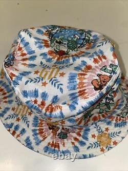 NWT Reyn Spooner Rare Grateful Dead GD Bucket Hat Hawaii S/M