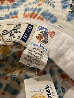 NWT Reyn Spooner Rare Grateful Dead GD Bucket Hat Hawaii S/M