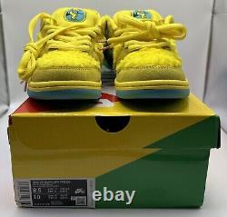 Nike Dunk Low SB x Grateful Dead Yellow Bear UK 7.5(42) Rare! W58
