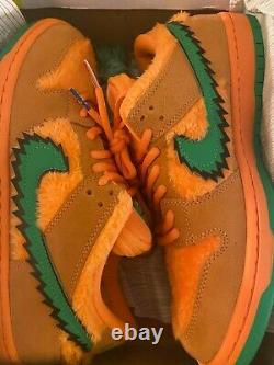 Nike Sb Dunk Low Pro Qs Grateful Dead Bears Orange Mens 11 Us (rare, Excl)