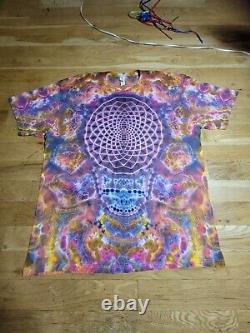One of a kind Tie dye Men's 2XL. Mandala Tie Dye grateful dead Shibori