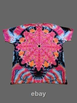 One of a kind Tie dye Men's 2XL. Mandala Tie Dye grateful dead Shibori Ron Star
