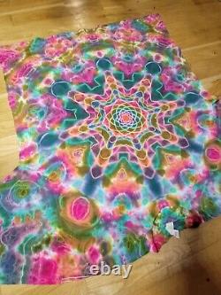 One of a kind Tie dye Men's 3XL. Mandala Tie Dye grateful dead Shibori Ron Star