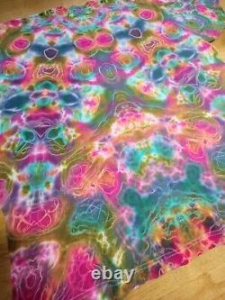 One of a kind Tie dye Men's 3XL. Mandala Tie Dye grateful dead Shibori Ron Star