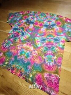One of a kind Tie dye Men's 3XL. Mandala Tie Dye grateful dead Shibori Ron Star