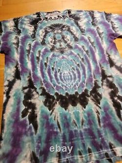 One of a kind Tie dye Men's LARGE. Mandala Tie Dye grateful dead Shibori EGG