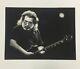 Original 1989 Jerry Garcia Press Photo Grateful Dead In Concert With Guitar Rare