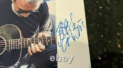 Pair Jerry Garcia Signed Autographed 3x5 photos GRATEFUL DEAD w COA Rare