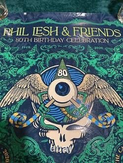 Phil Lesh Grateful Dead 80th Capitol Theater Poster #69/130 Rare New York