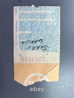 RARE 1977 Grateful Dead ticket stub Englishtown NJ 9/3/1977 Plus 4 Others
