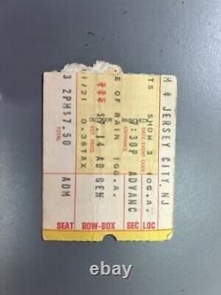 RARE 1977 Grateful Dead ticket stub Englishtown NJ 9/3/1977 Plus 4 Others