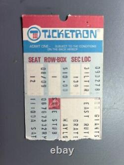 RARE 1977 Grateful Dead ticket stub Englishtown NJ 9/3/1977 Plus 4 Others