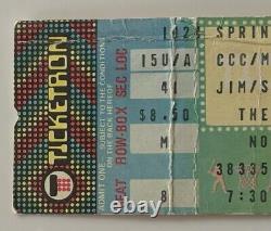 RARE 1979 Grateful Dead COMPLETE/UNUSED Concert Ticket Stub