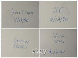 RARE 1980-1990's Grateful Dead Concert Touring Photos by Rich Petlock