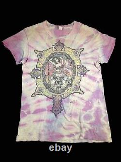 RARE 1980 Tie Dye Grateful Dead T-Shirt Mikio LARGE NICE COLORS