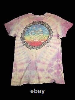 RARE 1980 Tie Dye Grateful Dead T-Shirt Mikio LARGE NICE COLORS