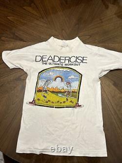 RARE 1980's Grateful Dead Deadercise Shirt Size S- The Ultimate Workout