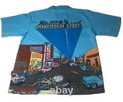 RARE 2004 Grateful Dead Shakedown Street All Over Print Button Up Shirt Size XXL