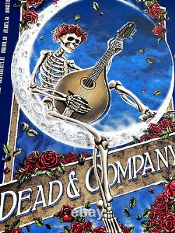 RARE DEAD & AND COMPANY 2017 VIP TOUR AP POSTER S/N #/3100 camden boston chicago