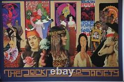 RARE David Singer signed Art Festival Poster Haight Asbury Grateful Dead Era