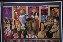 RARE David Singer signed Art Festival Poster Haight Asbury Grateful Dead Era