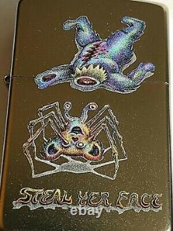 RARE EMEK LIGHTER Grateful Dead STEAL YER FACE Zippo LTD ED #/100 company poster