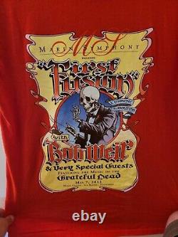 RARE First Fusion Grateful Dead Bob Weir Symphony T Shirt Medium