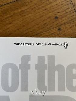 RARE GRATEFUL DEAD 1972 BOOK of the DEAD Concert Tour Program England