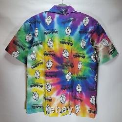 RARE GRATEFUL DEAD & COMPANY SUMMER TOUR 2019 STAGE RIGGING TIE DYE SHIRT Sz M