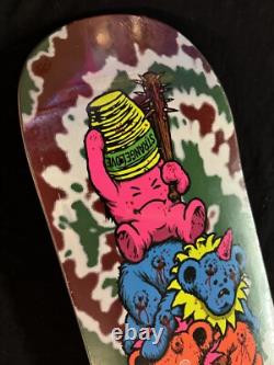 RARE Grateful Dead Bears Sean Cliver Strangelove Screened Skateboard Deck