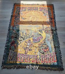 RARE Grateful Dead & Company Blanket Throw Fare Thee Well Furthur (Not Poster)