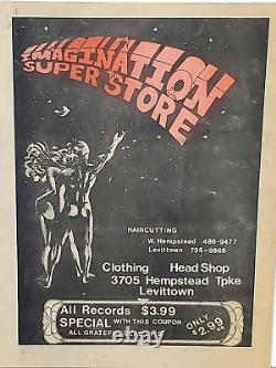 RARE Grateful Dead Concert Bill NASSAU COLISEUM Sept 1973 NIXON Drugs HIPPIES