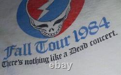 RARE Grateful Dead Original 1984 Fall Tour Long-sleeved Shirt