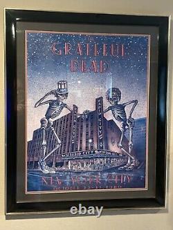 RARE Grateful Dead Poster 1980 NYC Radio City Music Hall (original)