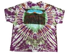 RARE! Grateful Dead Size 3XL Peace Sign Tree EMEK ARTMAN Tie Dye Shirt NWOT