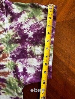 RARE! Grateful Dead Size 3XL Peace Sign Tree EMEK ARTMAN Tie Dye Shirt NWOT