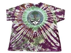 RARE! Grateful Dead Size 3XL Peace Sign Tree EMEK ARTMAN Tie Dye Shirt NWOT